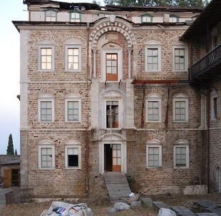 South East Wing of Vatopedian St. Andrew’s  Hermitage – Mt. Athos